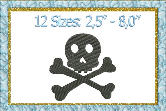 Skull Head Embroidery Design Review
